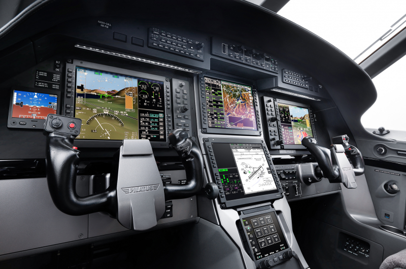 Pilatus Cockpit