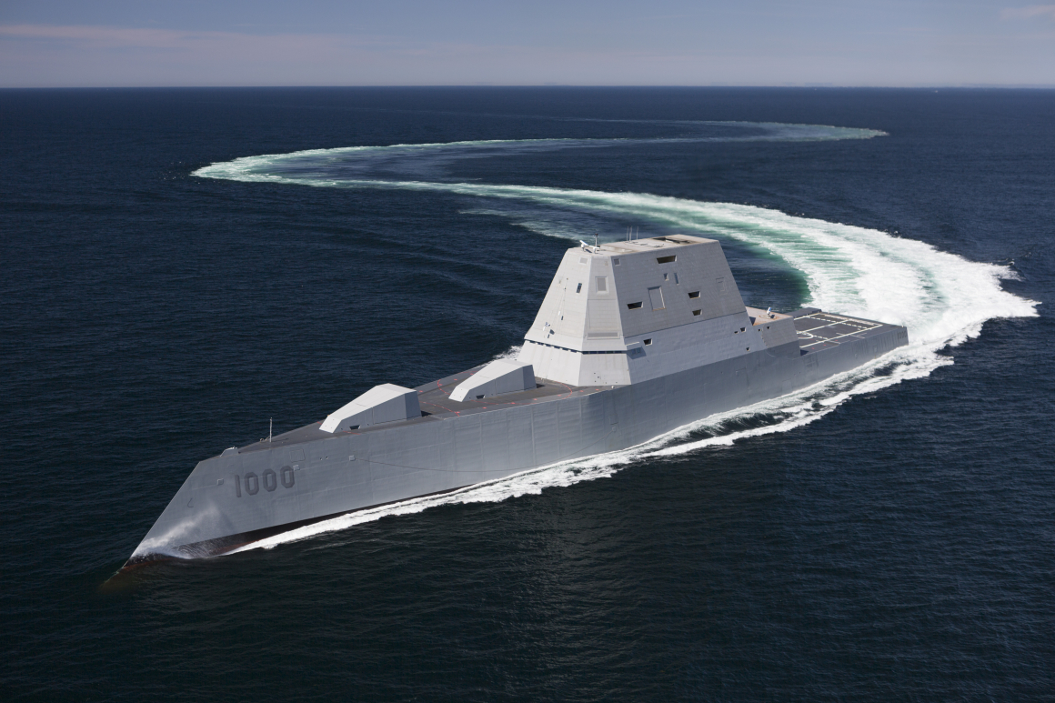 US NAVY Zumwalt Class