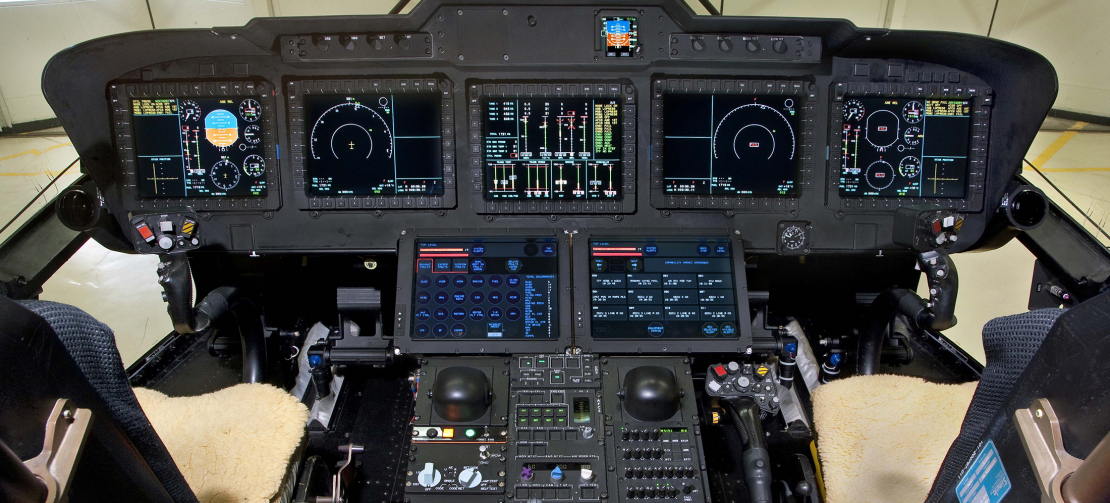 Helicopter - AW101 Merlin - Cockpit
