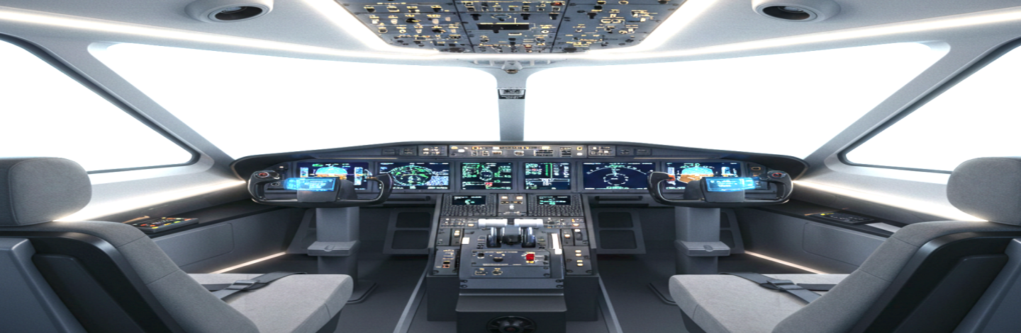 modern cockpit