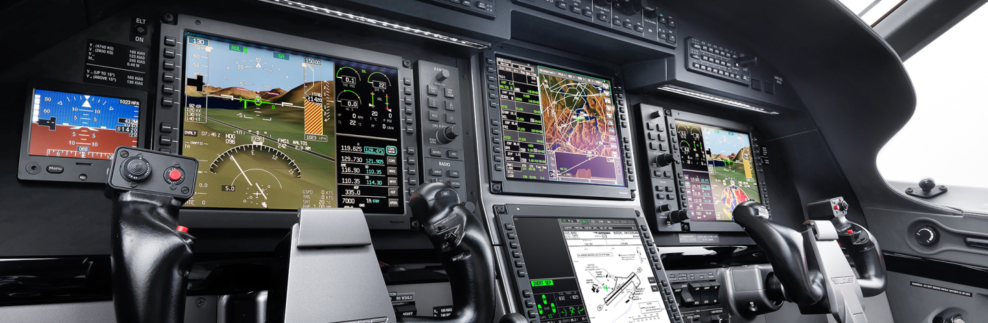PC-12 cockpit display