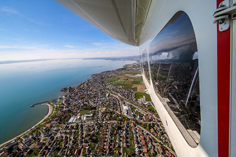 view from Zeppelin