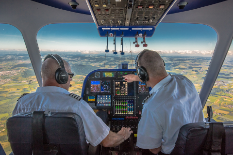 Zeppelin cockpit