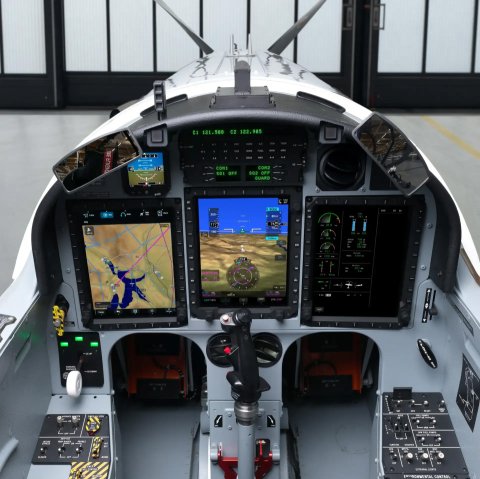 Pilatus cockpit
